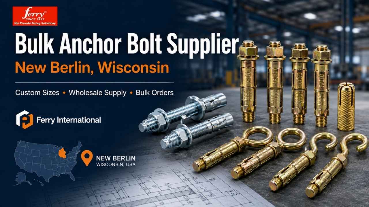 Bulk Anchor Bolt Supplier for New Berlin,
